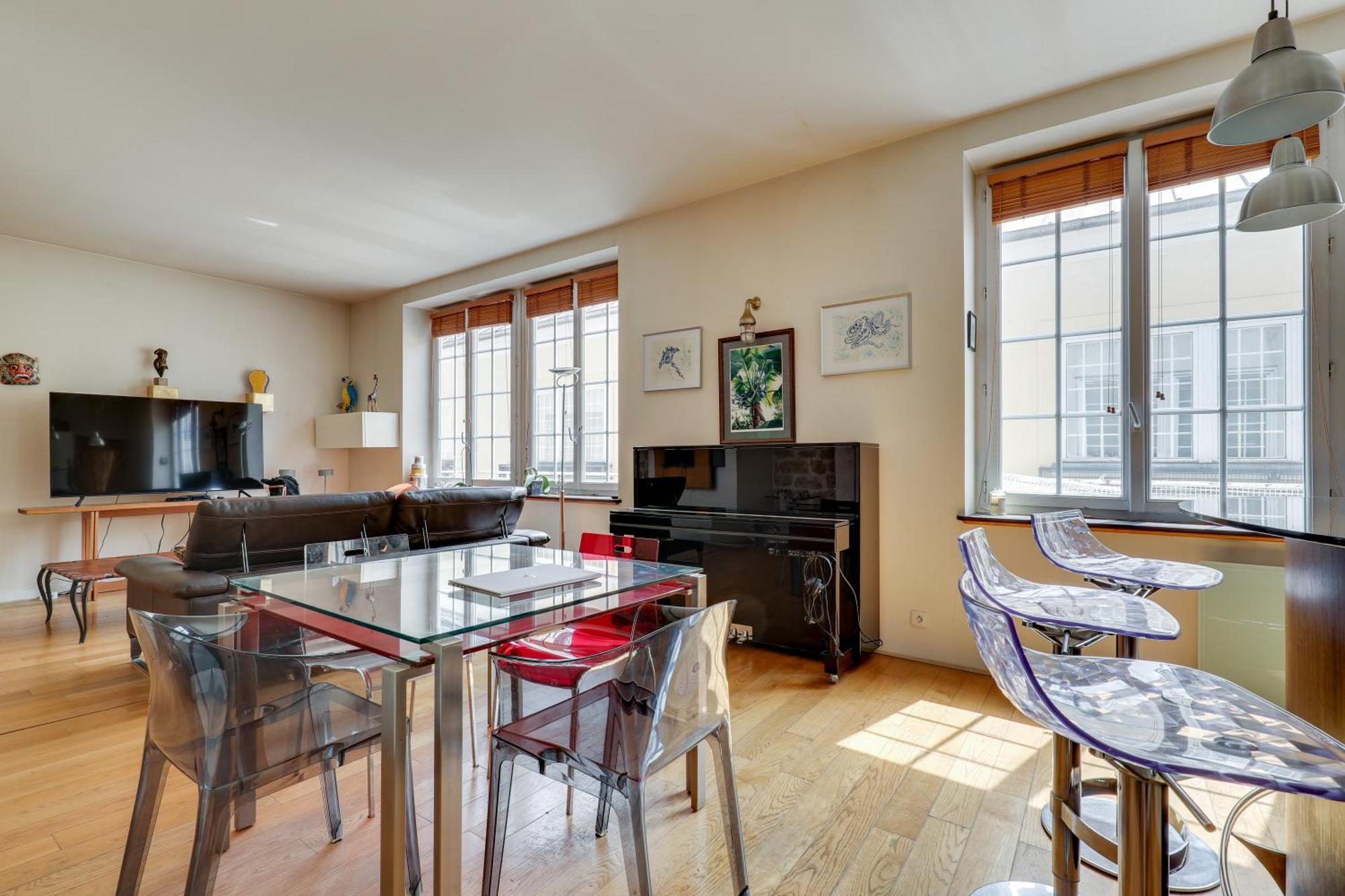 Duplex Calme Et Lumineux Au Coeur De Bastille Paris Bagian luar foto